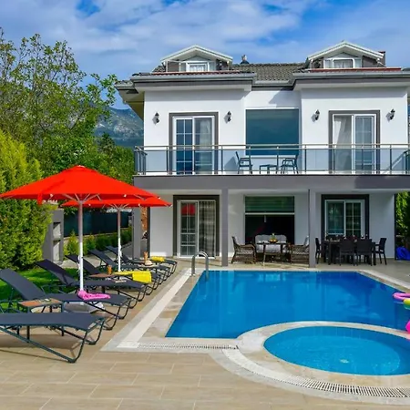 Blue - 4 Bedroom In Hisaroenue Вилла Олудениз